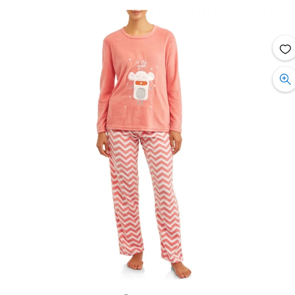 Cozy Critters women’s pajama set size l nwt
